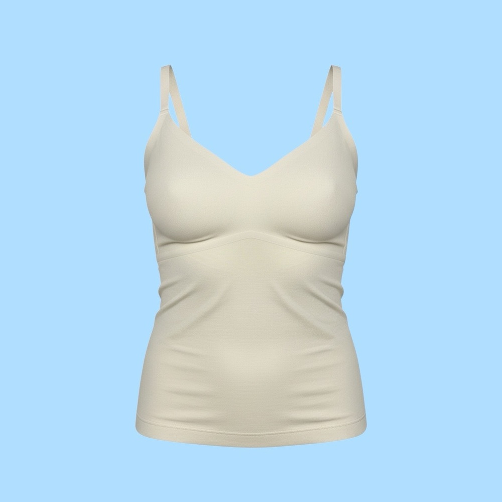 Honeylove Ivory Shapewear Tank, Size 1X